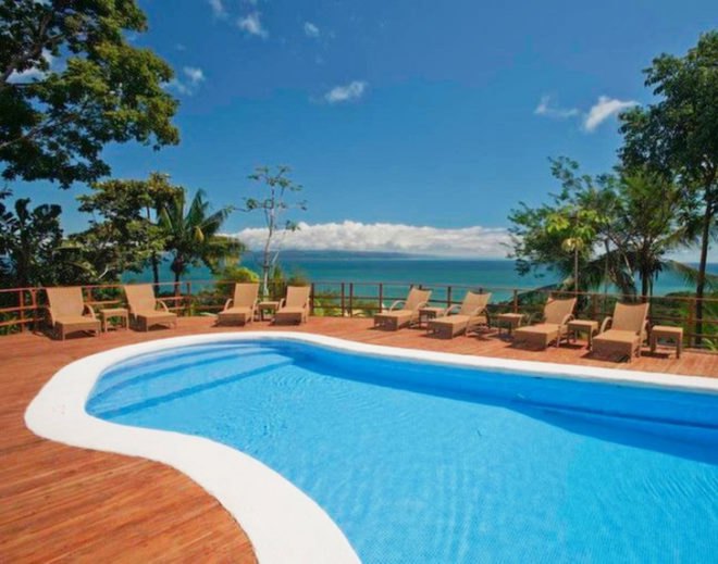 Lapa Rios, eco-resort, Costa Rica, pool, ocean