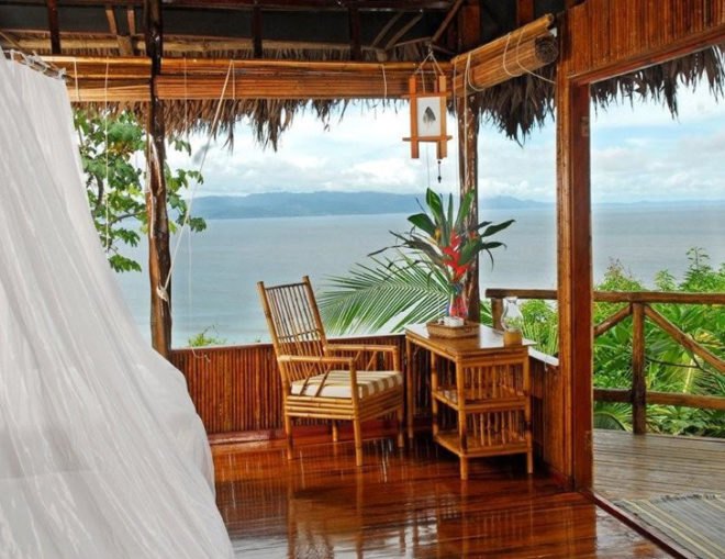 Lapa Rios, eco-resort, Costa Rica, bungalow, bungalow interior