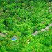 Lapa Rios, eco-resort, Costa Rica, bungalows, aerial view, aerial shot