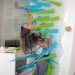 eco warrior, eco warrior shower curtain, water saving, water saving devices, drought, shorter showers, preventing water waste, spiky, spiky shower curtain, spiky shower, fighting waste, fighting water waste