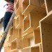 interiors, scrap wood, reclaimed materials, wooden pallets, bangkok, architectkidd, wooden boxes, architecture, eco design, greeen design, sustainable building, waste, reduce waste, carpentry