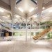 middlefart savings bank, bank, 3xn, energy efficient design, energy efficient heating and cooling, hydronic system, radiant floor heating, skylights, daylighting, eco design, green design, sustainable building