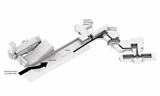 BIG, Fugère Architectes, quebec, beaux-arts museum, beaux-arts expansion, green roof, daylighting, green design, eco deisng, sustaianble building