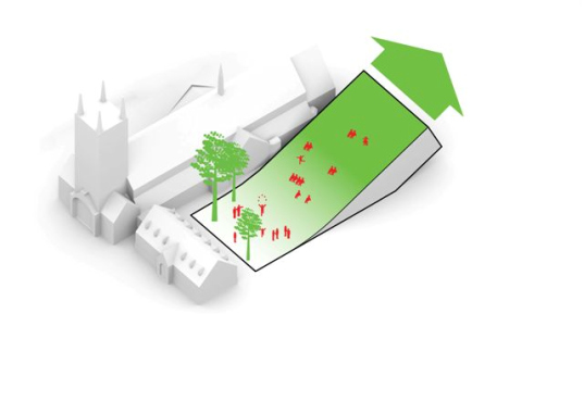 BIG, Fugère Architectes, quebec, beaux-arts museum, beaux-arts expansion, green roof, daylighting, green design, eco deisng, sustaianble building