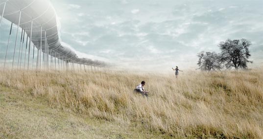 Cheungvol, Bummps, lake michigan, architecture, green design, eco design, sustainable design, floating architecture, building on stilts,