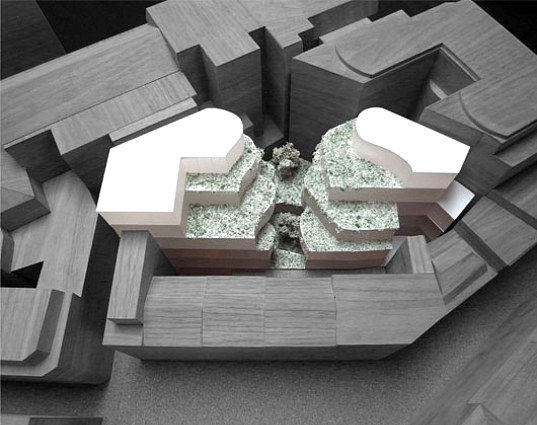 london, apartment, urban infill, urban design, apartment development, vertical garden, garden, open space, daylighting, natural ventilation, vertical garden, eco design, green design, studio seilern, whitehorse street apartments