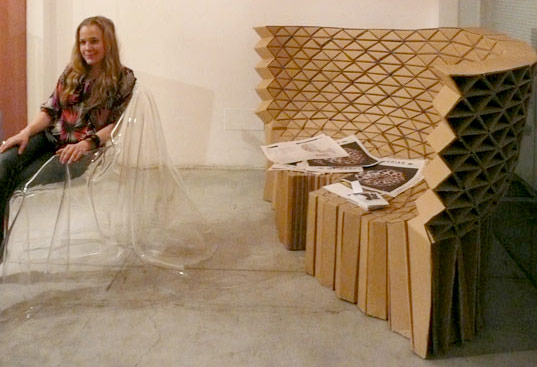 Lazerian, Design, Cardboard, Chair, Designersblock, milan, 2010, Design