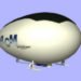 High Speed Solar Airship, sustainable design, green design, green transportation, solar power, solar blimp, green aviation, efficient transportation, cargo blimp