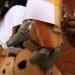 recycled materials, togolese student, togo, sam todo, sam10, recycled robot, robot made from tvs, student makes robot from tv parts, upcycling, robots, recycling, green design, africa, sustainable design, eco design
