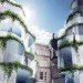 urban infill, urban design, apartment development, vertical garden, garden, open space, daylighting, natural ventilation, vertical garden, eco design, green design, studio seilern, whitehorse street apartments