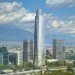 costanera center, tallest building, south america's tallest building, torre costanera, santiago, chile, pelli clarke pelli, mixed use development, LEED, LEED Gold, green roof, energy efficient design, recycled materials, green design, green building, eco design, sustainable building