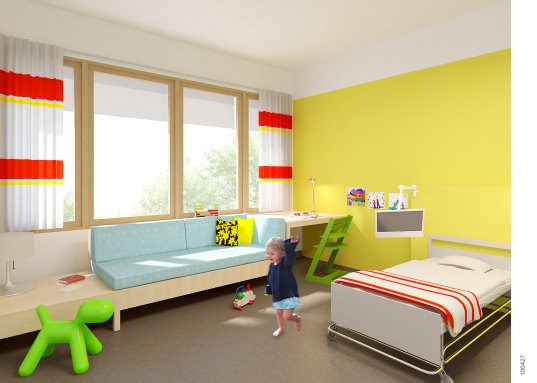 LEED certification, LEED, LEED gold, Karolinska, Karolinska Solna University Hospital, Stockholm, Skanska, hospital, modern hospital, energy efficiency, daylighting, green design, eco design, sustainable building, indoor air quality, tengbom architects