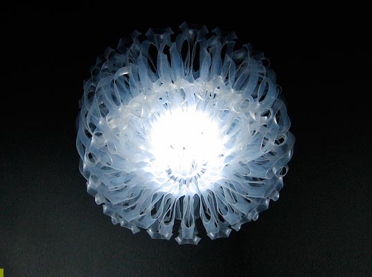 Bao Khang Luu, inhabitat's spring greening contest, six-pack ring, green design, eco design, sustainable design, LED, light fixture
