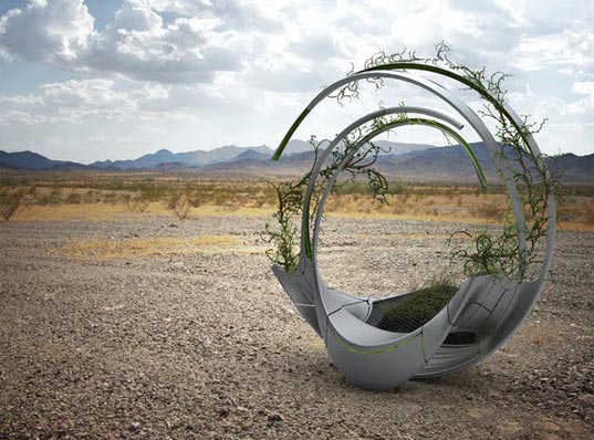Eco design, green design, sustainable design, ec-o, Steven Ma, living bench, living furniture, solar panels, water filtration
