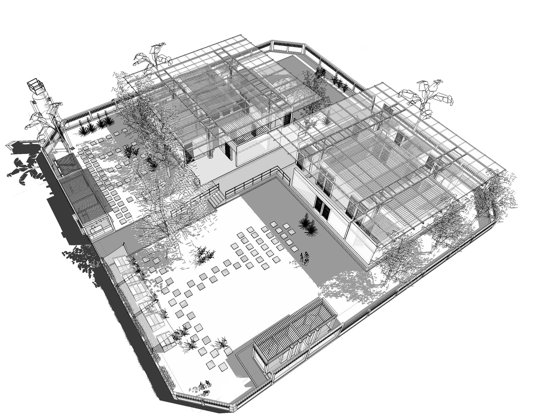 African heath clinic, Aga Khan Awards for Architecture. passive design, passive cooling, passive daylighting, Green Design Competitions, solar powered health clinic, sustainable architecture