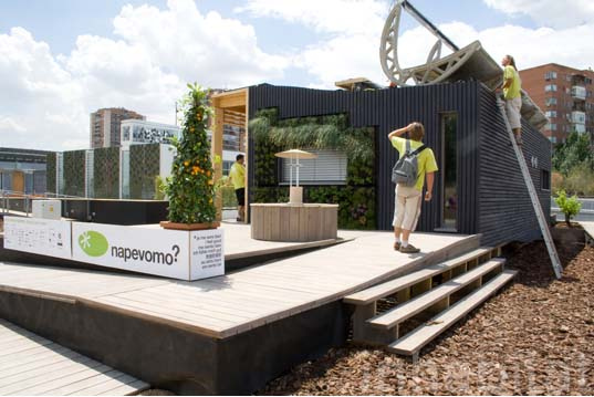 green design, renewable energy, solar decathalon, solar decathlon europe, solar powered home, solar thermal, sustainable design, Arts et Metiers Paris Tech, ERV, Phase change, CHP, sustainable architecture