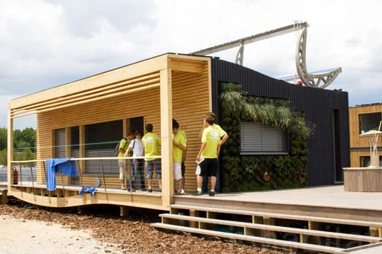 green design, renewable energy, solar decathalon, solar decathlon europe, solar powered home, solar thermal, sustainable design, Arts et Metiers Paris Tech, ERV, Phase change, CHP, sustainable architecture