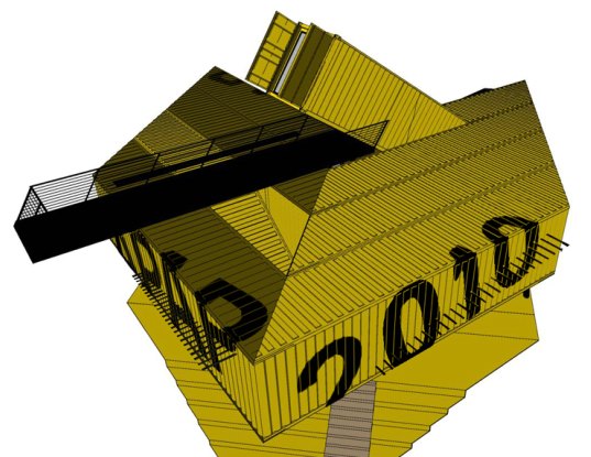 shipping containers, shipping container, shipping container architecture, korea, APAP Open Art School, Anyang, LOT-EK, art school, green design, eco design, sustainable building