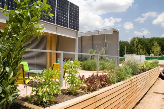 solar decathlon, 2010 solar decathlon, europe solar decathlon, madrid, solar home, solar power, pv, zero energy, energy efficient home, rainwater collection, armadillo box, france, ecole nationale superieure d'architecture de grenoble, grenoble school of architecture, green design, green building, eco design, sustainable building