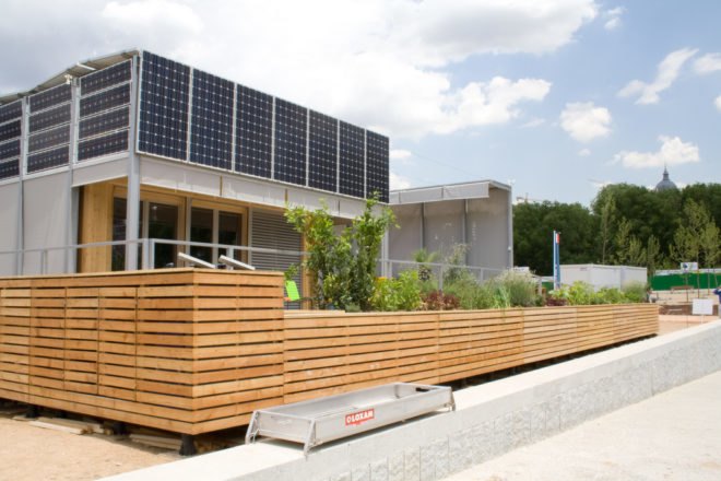 solar decathlon, 2010 solar decathlon, europe solar decathlon, madrid, solar home, solar power, pv, zero energy, energy efficient home, rainwater collection, armadillo box, france, ecole nationale superieure d'architecture de grenoble, grenoble school of architecture, green design, green building, eco design, sustainable building