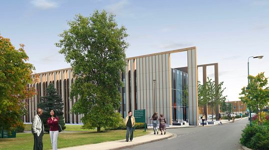straw bale, strawbale, strawbale construction, prefabricated construction, prefabricated strawbale construction, prefab, make architecture, university of nottingham, sutton bonington biosciences, breeam excellent rating, solar passive design, green building, green design, eco design, sustainable building