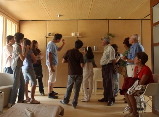 2010 Solar Decathalon Winners, clean energy home, European Decathlon winners, Net positive energy home, solar competition, solar powered home, University solar home, zero energy home