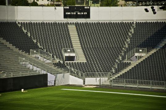 empire field stadium, soccer, recycled tires, vancouver, eco stadium, artificial turf