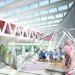 cultural center, community center, MVDRV, Adept architects, denmark, house of culture and movement, design for health, activity, community, natural ventilation, solar power, green design, eco design, sustainable building,
