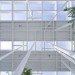 glass facade, natural light, daylighting, junya ishigami and associates, japan, kanagawa institute of technology