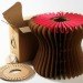 Diseñadora Industrial, banquito cardboard stools, green furniture, cardboard furniture, recyclable furniture, green interiors, greean seating, recyclable seating, eco-friendly furniture