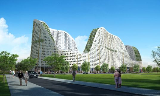 Dwp architects, Sustainable architecture, green architecture, green roof, natural ventilation, sky garden, vertical gardens, green apartments, public spaces, Vietnam, ho chi minh city