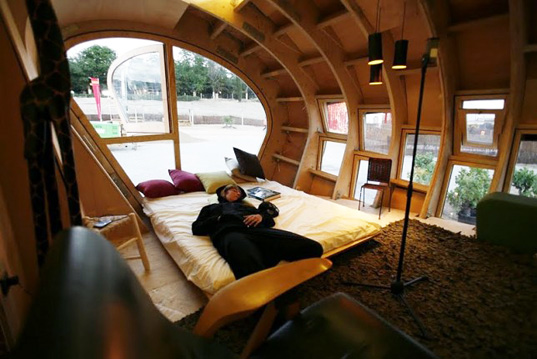 sustainable design, green design, fab lab, european solar decathlon 2010, solar powered house, renewable energy, Institute for Advanced Architecture of Catalonia, madrid, prefabricated housing