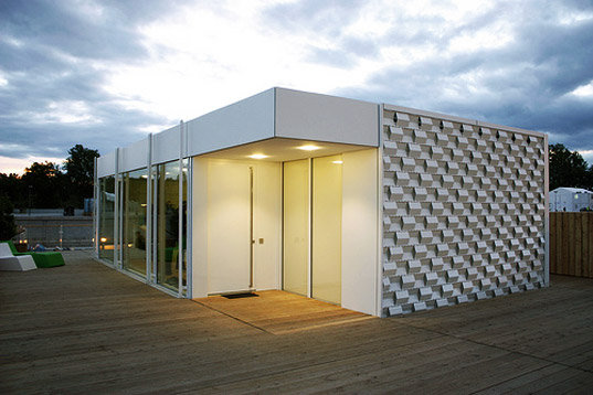 solar decathlon, solar decathlon europe, 2010 solar decathlon, madrid, team ikaros, IKAROS, bavaria, university of applied sciences in rosenheim, germany, solar home, solar house, net zero energy, zero plus home, energy efficiency, eco design, green design, green building, modular housing, prefab, prefab housing, prefabricated construction, sustainable building