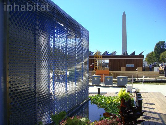green design, renewable energy, solar decatha, solar decathlon europe, solar powered home, solar thermal, sustainable design, Virgina Tech Solar Home, aerogel panel, dual heat pump, adaptive solar hous
