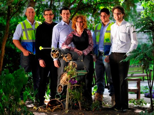 bee hotel, bug hotel, london, london parks, beyond the hive, design competition, sustainable materials