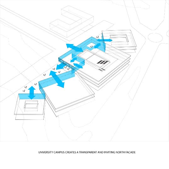 campus roskilde, henning larsen, winning design, daylighting, energy efficient building, denmark