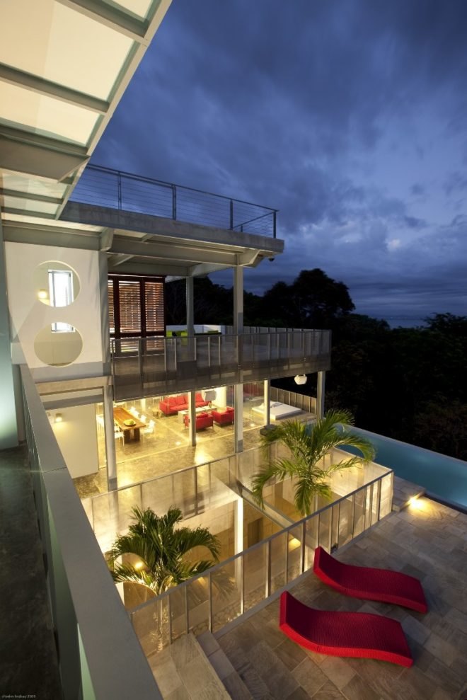 casa torcida, costa rica, spg architects, net-zero, solar system, luxury residence