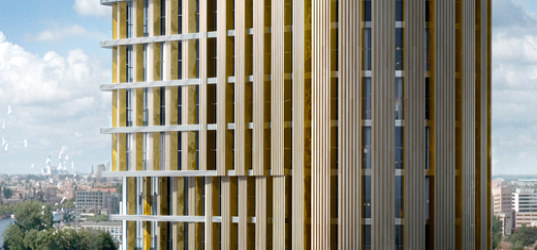h2otel, water powered hotel, rau, powerhouse company, amsterdam, carbon neutral, net zero