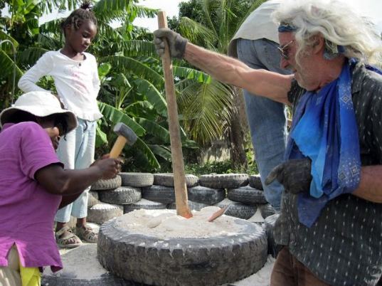 haiti, disaster relief housing, earthship, michael reynolds, sustainable housing
