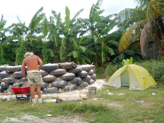 haiti, disaster relief housing, earthship, michael reynolds, sustainable housing