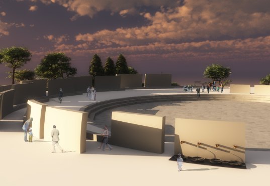memorial park, turkey, wind energy, design competition, 1/1 Architecture