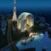 as+gg, adrian smith + gordon gill, park gate, solar powered canopy, hanging gardens, dubai