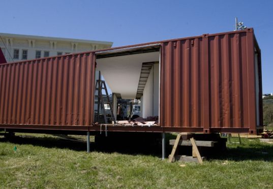 AIACC, architecture awards, AIA, design awards, FOR/SITE, Ogrydziak/Prillinger Architects, Presidio Habitats, shipping containers