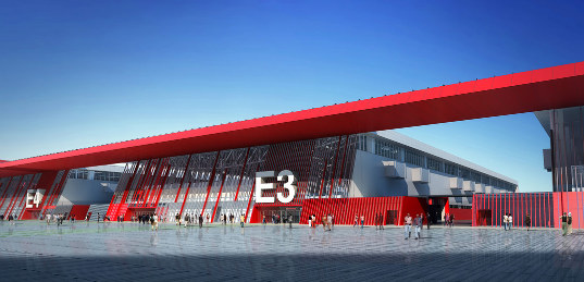 qingdao exposition center, water city development, nbbj, china, expo center, solar power,