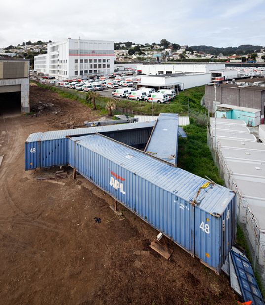 AIACC, architecture awards, AIA, design awards, FOR/SITE, Ogrydziak/Prillinger Architects, Presidio Habitats, shipping containers