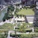 acros, japan, japanese, green roof, pyramid, ziggurat, green building, green architecture, eco architecture, sustainable architecture, fukuoka, grass covered building, green space, urban space, green design, eco design, sustainable design, Emilio Ambasz