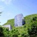 acros, japan, japanese, green roof, pyramid, ziggurat, green building, green architecture, eco architecture, sustainable architecture, fukuoka, grass covered building, green space, urban space, green design, eco design, sustainable design, Emilio Ambasz