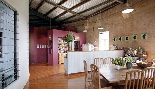 balmoral water reservoir house, riddel architecture, sustainable design, green design, green renovation, recycled materials, green building, sustainable architecture