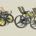 bigdog, detroit, four-person bicycle, makers faire, repurposed materials, sustainable design, tom wilson, cycles