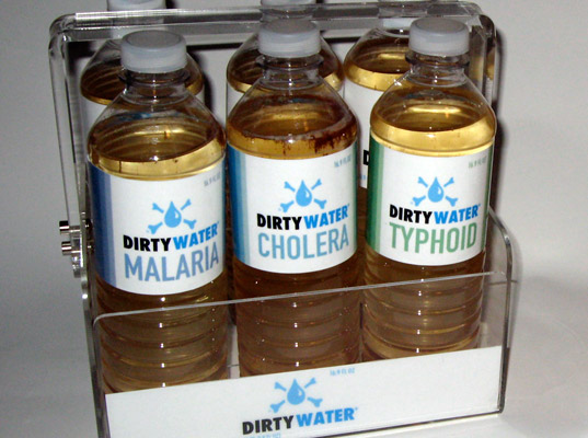 UNICEF, Dirty Water Vending Machine, clean water, public health, humanitarian design, New York City, Manhattan, public art